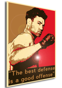 Poster Propaganda Quotes Great Boxers Jack Dempsey