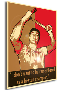 Poster Propaganda Quotes Great Boxers Rocky Marciano