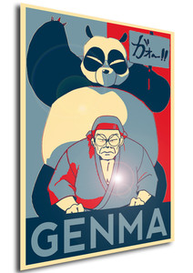 Poster Propaganda Ranma Genma Poster Propaganda Ranma Genma