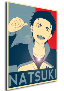 Poster Propaganda Re Zero Natsuki