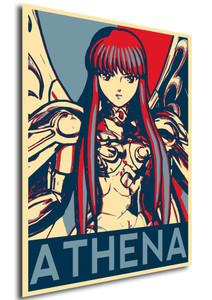 Poster Propaganda Saint Seiya Athena Poster Propaganda Saint Seiya Athena