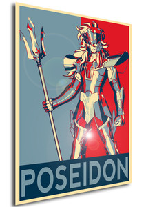 Poster Propaganda Saint Seiya Poseidon Poster Propaganda Saint Seiya Poseidon