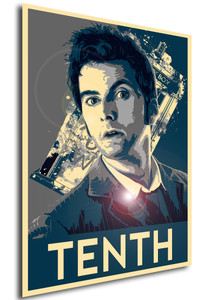 Poster Propaganda Sci-Fi Doctor Who Tenth Poster Propaganda Sci-Fi Doctor Who Tenth