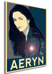 Poster Propaganda Sci-Fi Farscape Aeryn Poster Propaganda Sci-Fi Farscape Aeryn