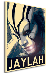 Poster Propaganda Sci-Fi Star Trek Jaylah Poster Propaganda Sci-Fi Star Trek Jaylah