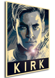 Poster Propaganda Sci-Fi Star Trek Kirk Poster Propaganda Sci-Fi Star Trek Kirk