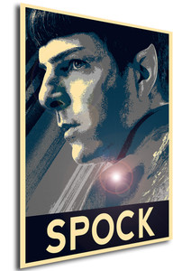 Poster Propaganda Sci-Fi Star Trek Spock Poster Propaganda Sci-Fi Star Trek Spock