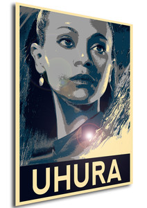 Poster Propaganda Sci-Fi Star Trek Uhura Poster Propaganda Sci-Fi Star Trek Uhura