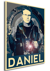 Poster Propaganda Sci-Fi Stargate Daniel Poster Propaganda Sci-Fi Stargate Daniel