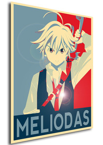 Poster Propaganda Seven Deadly Sins Meliodas Poster Propaganda Seven Deadly Sins Meliodas