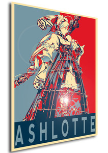 Poster Propaganda Soul Calibur Ashlotte Poster Propaganda Soul Calibur Ashlotte
