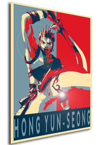 Poster Propaganda Soul Calibur Hong Yun-Seong Poster Propaganda Soul Calibur Hong Yun-Seong