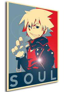 Poster Propaganda Soul Eater Soul Evans Poster Propaganda Soul Eater Soul Evans