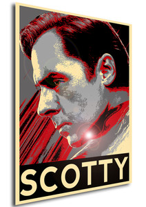 Poster Propaganda Star Trek Scotty V Poster Propaganda Star Trek Scotty V
