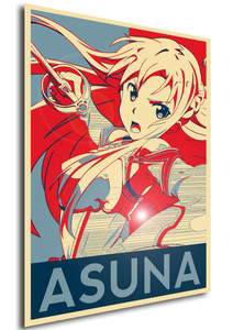 Poster Propaganda Sword Art Online Asuna Poster Propaganda Sword Art Online Asuna