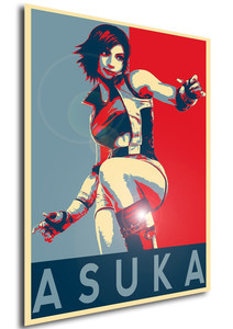 Poster Propaganda Tekken Asuka Kazama Poster Propaganda Tekken Asuka Kazama