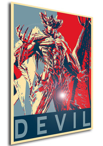 Poster Propaganda Tekken Devil Poster Propaganda Tekken Devil