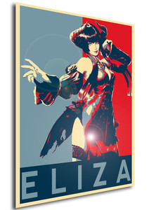 Poster Propaganda Tekken Eliza Poster Propaganda Tekken Eliza