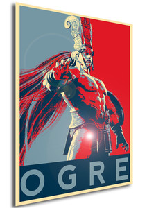 Poster Propaganda Tekken Ogre Poster Propaganda Tekken Ogre