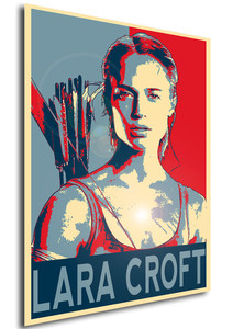Poster Propaganda Tomb Raider Lara Croft Poster Propaganda Tomb Raider Lara Croft