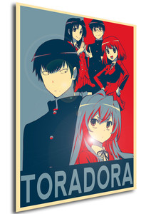 Poster Propaganda Toradora Characters Poster Propaganda Toradora Characters
