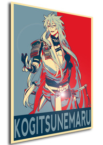 Poster Propaganda Touken Ranbu Kogitsunemaru Poster Propaganda Touken Ranbu Kogitsunemaru