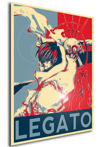 Poster Propaganda Trigun Legato Blue Summers Poster Propaganda Trigun Legato Blue Summers