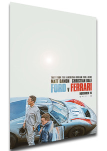 Poster - Locandina - ford v ferrari - Le Mans '66 La Grande Sfida Poster - Locandina - ford v ferrari - Le Mans '66 La Grande Sfida