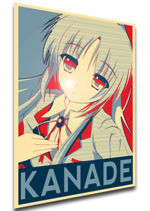 Poster - Propaganda - Angel Beats - Kanade Tenshi variant 4