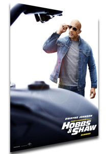 Poster - Locandina - hobbs & shaw variant 1