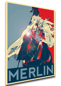 Poster - Propaganda - Fate Grand Order - Merlin variant 2