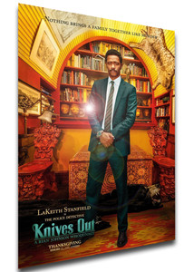 Poster - Locandina - Film - Knives Out - LaKeith Sranfield