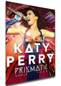 Poster - Locandina - Great Music - Katy Perry - The Prismatic World Tour - Variant 01 Poster - Locandina - Great Music - Katy Perry - The Prismatic World Tour - Variant 01
