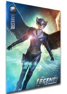 Poster - Locandina - Serie TV - Legends of Tomorrow - Hawkgirl