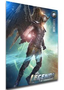 Poster - Locandina - Serie TV - Legends of Tomorrow - Hawkman Poster - Locandina - Serie TV - Legends of Tomorrow - Hawkman