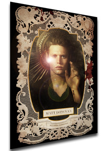 Poster - Locandina - Serie TV - The Vampire Diaries - Portrait Matt Donovan Poster - Locandina - Serie TV - The Vampire Diaries - Portrait Matt Donovan