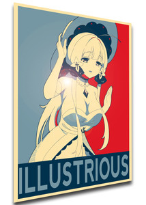 Poster - Propaganda - Azur Lane Anime - Illustrious Poster - Propaganda - Azur Lane Anime - Illustrious
