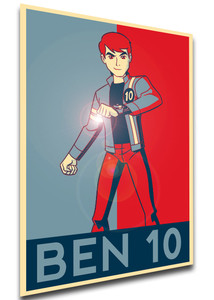 Poster - Propaganda - Ben 10 - Ben Tennyson variant Poster - Propaganda - Ben 10 - Ben Tennyson variant