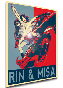 Poster - Propaganda - Kandagawa Jet Girls - Rin Namiki and Misa Aoi Poster - Propaganda - Kandagawa Jet Girls - Rin Namiki and Misa Aoi