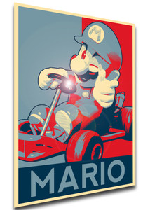 Poster - Propaganda - Mario Kart Tour - Mario