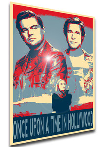 Poster - Propaganda - Once Upon a Time in Hollywood - Locandina Poster - Propaganda - Once Upon a Time in Hollywood - Locandina
