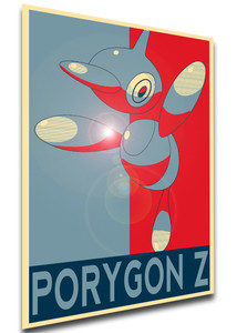 Poster - Propaganda - Pokemon - Porygon Z