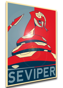 Poster - Propaganda - Pokemon - Seviper