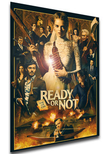Poster - Locandina - ready or not - finche morte non ci separi Poster - Locandina - ready or not - finche morte non ci separi