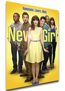 Poster - SA0045 - Locandina - Serie TV - New Girl - Variant 01 Poster - SA0045 - Locandina - Serie TV - New Girl - Variant 01