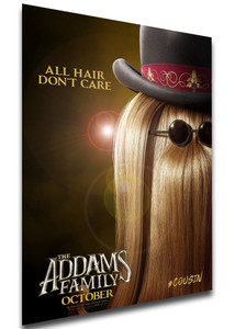 Poster - Locandina - the addams family - la famiglia addams - Cousin Poster - Locandina - the addams family - la famiglia addams - Cousin