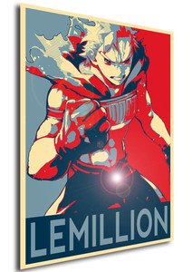 Poster - Propaganda - My Hero Academia - Lemillion variant Poster - Propaganda - My Hero Academia - Lemillion variant