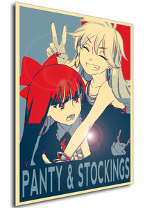 Poster - Propaganda - Panty & Stockings