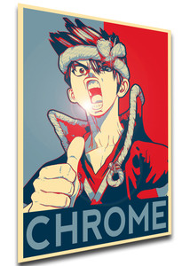 Poster - Propaganda - Dr Stone - Chrome variant