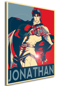 Poster - Propaganda - Jojo's Bizarre Adventures - Phantom Blood - Jonathan Joestar Variant Poster - Propaganda - Jojo's Bizarre Adventures - Phantom Blood - Jonathan Joestar Variant